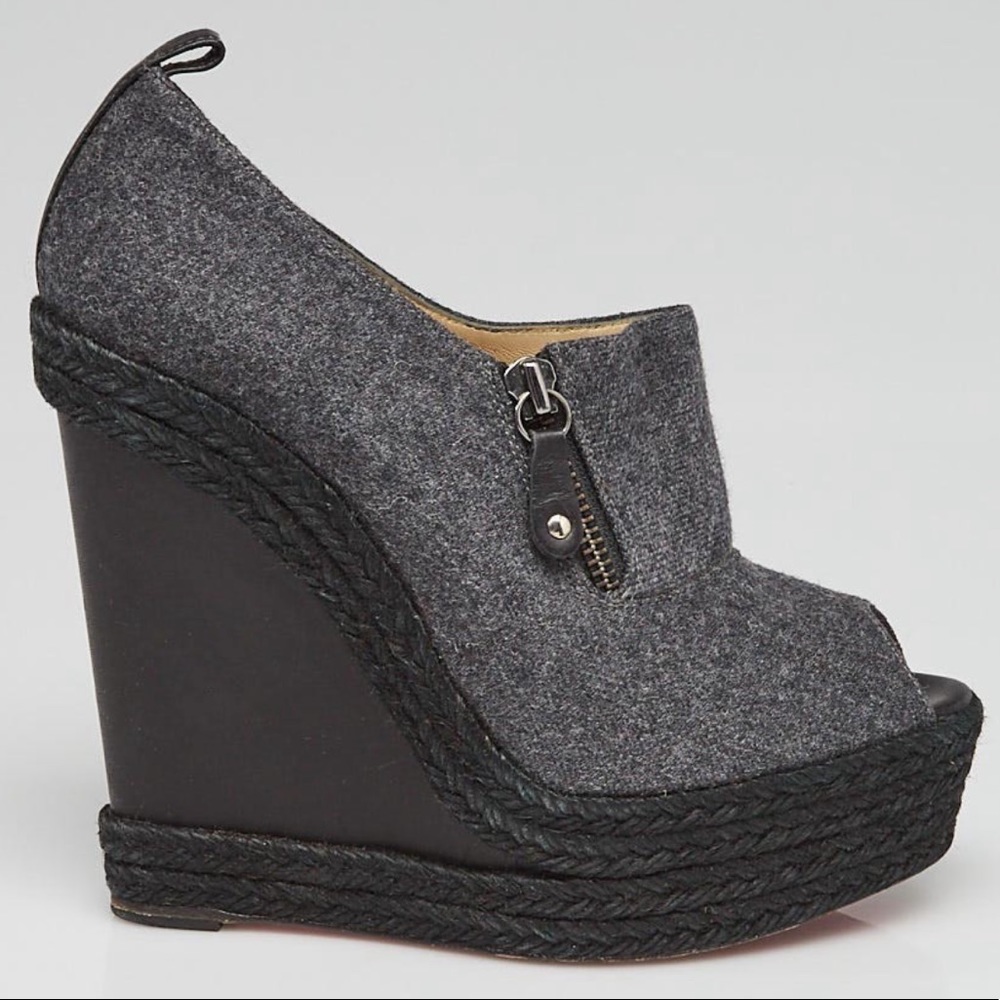 Christian Louboutin Deroba Espadrille Wedges